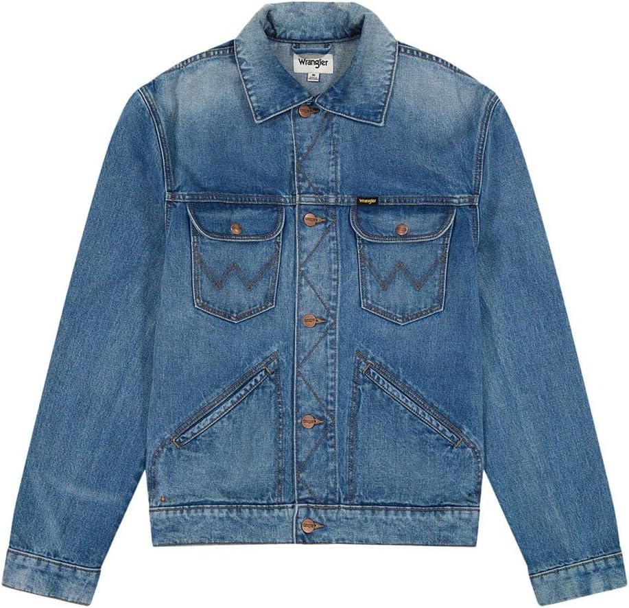 Wrangler Men's 124 Months Jacket, Marshall, S : Amazon.co.uk